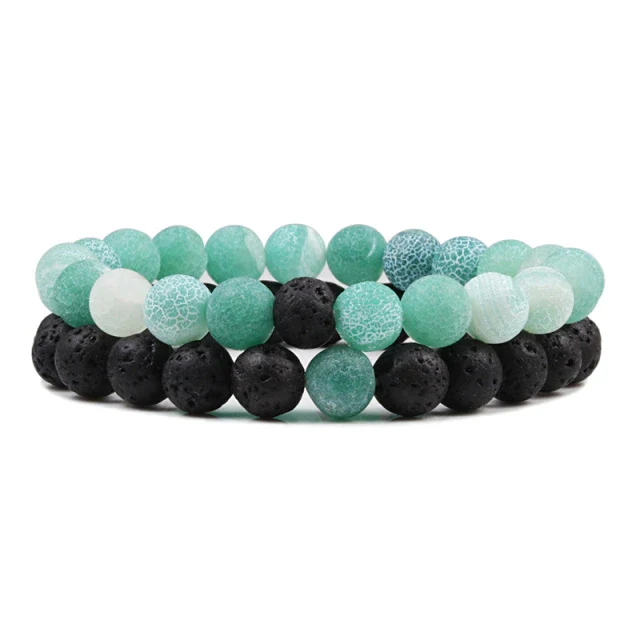 Armband Kralen | Mint + Zwart - 51Dnspod | Smaakvolle damp – Verzendkosten vrij vanaf 40€ Armband Kralen | Mint + Zwart - 51Dnspod | Smaakvolle damp – Verzendkosten vrij vanaf 40€