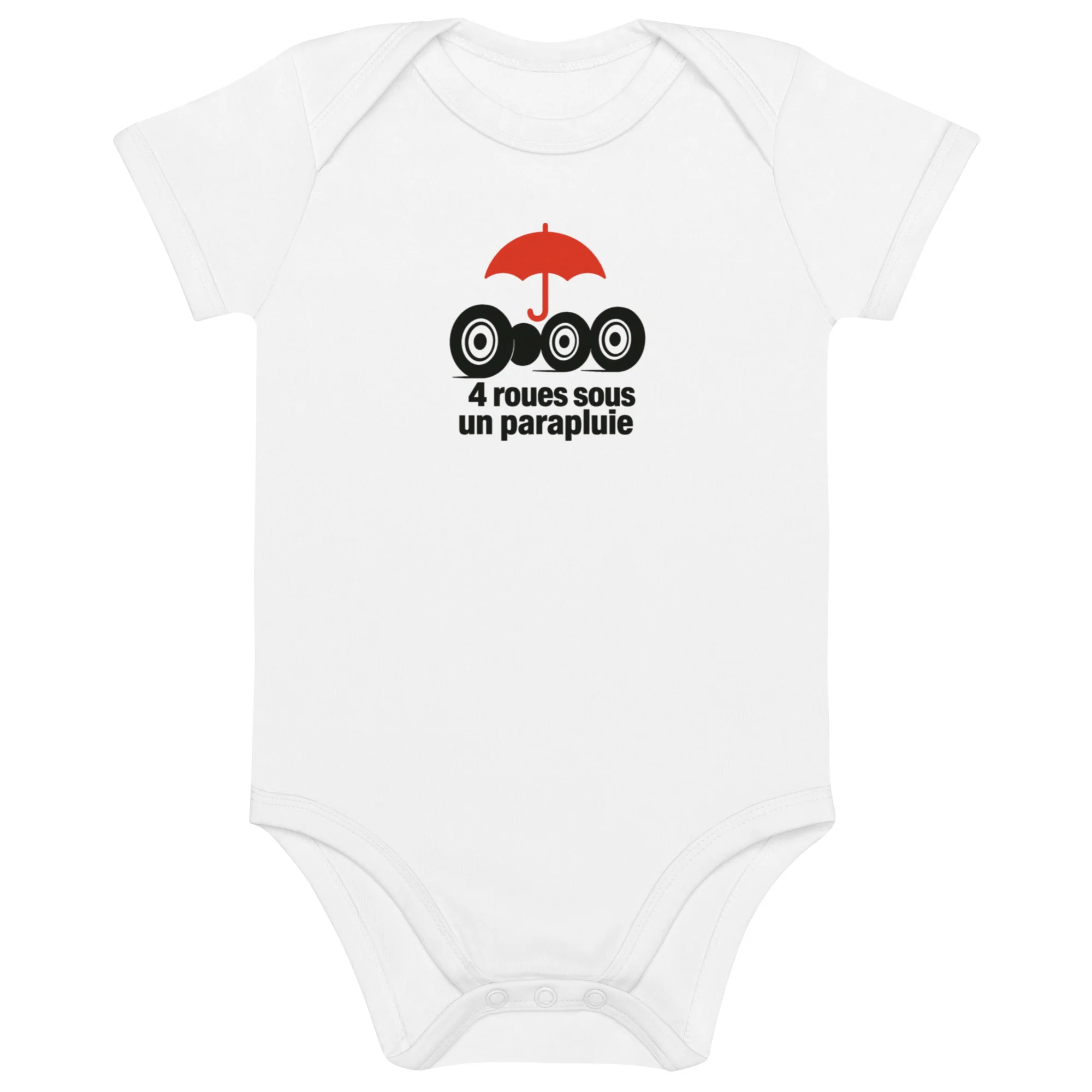 Biologische Baby Romper – “4 roues sous un parapluie” - 51Dnspod | Smaakvolle damp – Verzendkosten vrij vanaf 40€ Biologische Baby Romper – “4 roues sous un parapluie” - 51Dnspod | Smaakvolle damp – Verzendkosten vrij vanaf 40€