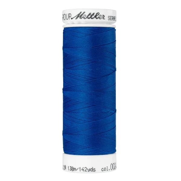Amann Mettler - Seraflex elastisch naaigaren 130m - 0024 Colonial Blue - 51Dnspod | Smaakvolle damp – Verzendkosten vrij vanaf 40€