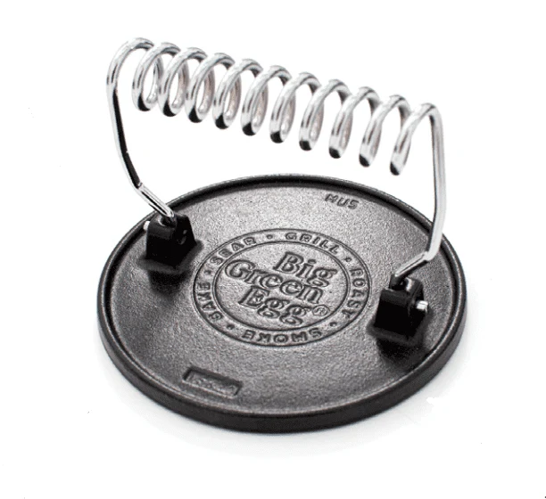 Big Green Egg Cast Iron Grill Press - 51Dnspod | Smaakvolle damp – Verzendkosten vrij vanaf 40€ Big Green Egg Cast Iron Grill Press - 51Dnspod | Smaakvolle damp – Verzendkosten vrij vanaf 40€