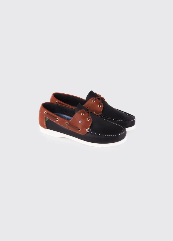 Admirals Dames bootschoen - Navy/Brown - 51Dnspod | Smaakvolle damp – Verzendkosten vrij vanaf 40€