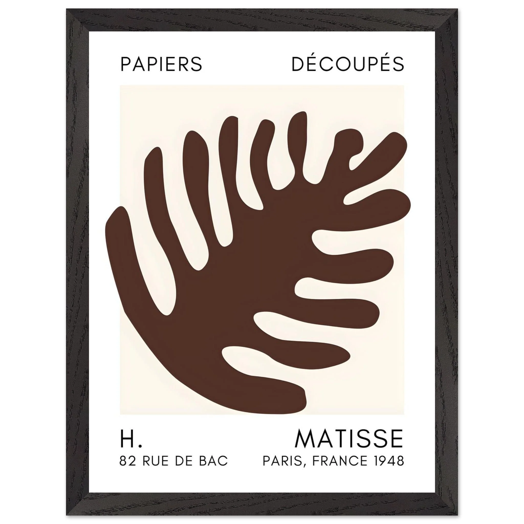 Artfulprints Poster met Lijst Matisse – Coral bloom brown - 30x40 cm - Bruin - 51Dnspod | Smaakvolle damp – Verzendkosten vrij vanaf 40€ Artfulprints Poster met Lijst Matisse – Coral bloom brown - 30x40 cm - Bruin - 51Dnspod | Smaakvolle damp – Verzendkosten vrij vanaf 40€