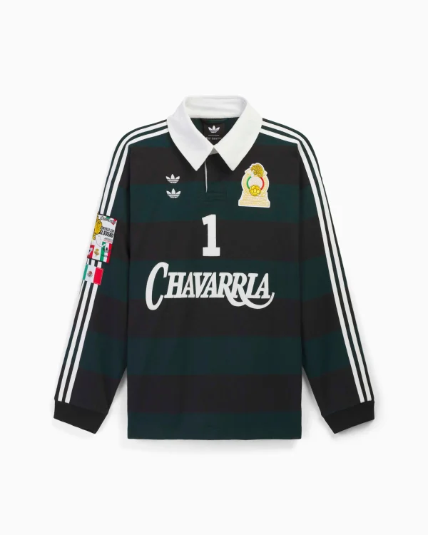 adidas Originals x Willy Chavarria Relaxed met logo Gestreept Polo voor heren - 51Dnspod | Smaakvolle damp – Verzendkosten vrij vanaf 40€