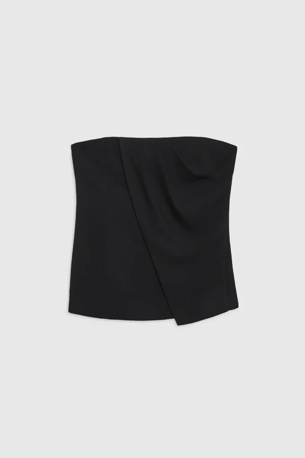 Anine Bing Halle Top Black A-07-9820-000 - 51Dnspod | Smaakvolle damp – Verzendkosten vrij vanaf 40€