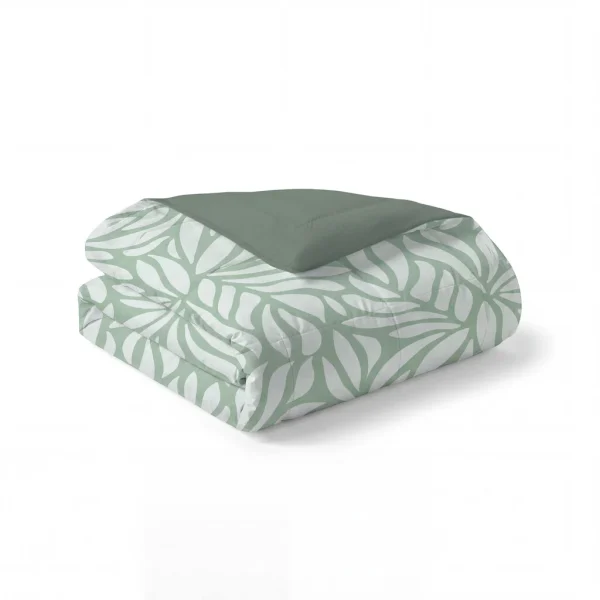 Byrklund - Dekbed zonder overtrek Clean Leaves - 140x200 cm - Groen - 51Dnspod | Smaakvolle damp – Verzendkosten vrij vanaf 40€