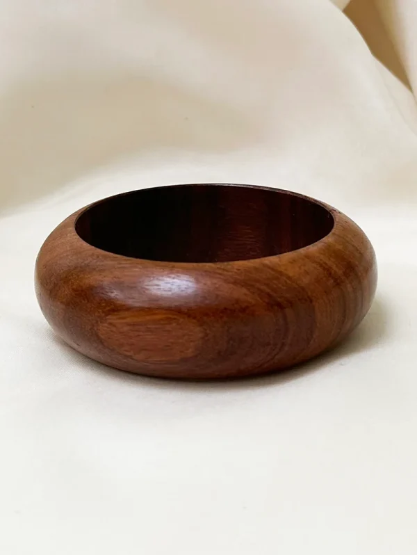 Brede teak armband glans - 51Dnspod | Smaakvolle damp – Verzendkosten vrij vanaf 40€
