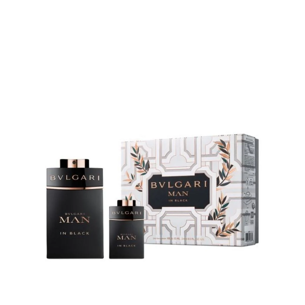 Bvlgari Man In Black Cadeauset – 100ml Eau De Parfum + 15ml Travelspray - 51Dnspod | Smaakvolle damp – Verzendkosten vrij vanaf 40€ Bvlgari Man In Black Cadeauset – 100ml Eau De Parfum + 15ml Travelspray - 51Dnspod | Smaakvolle damp – Verzendkosten vrij vanaf 40€