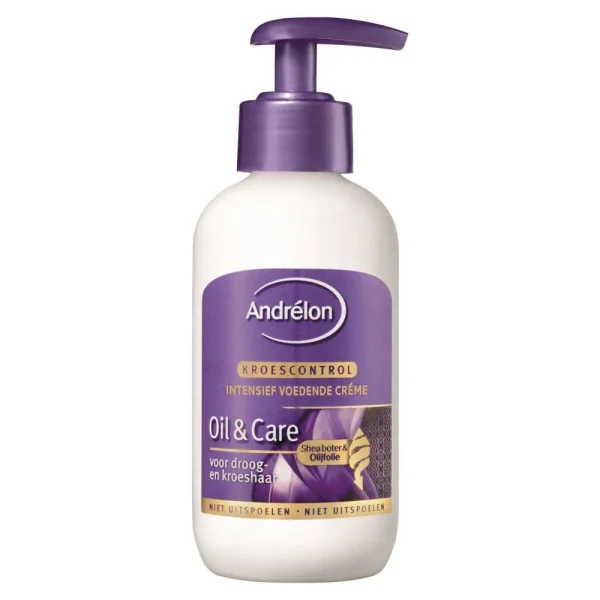 Andrelon Oil & Care Haarcreme 200 ml - 51Dnspod | Smaakvolle damp – Verzendkosten vrij vanaf 40€