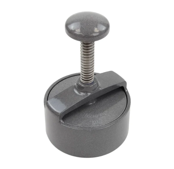 Aluminium Hamburgerpers Stone Ø100mm - 51Dnspod | Smaakvolle damp – Verzendkosten vrij vanaf 40€