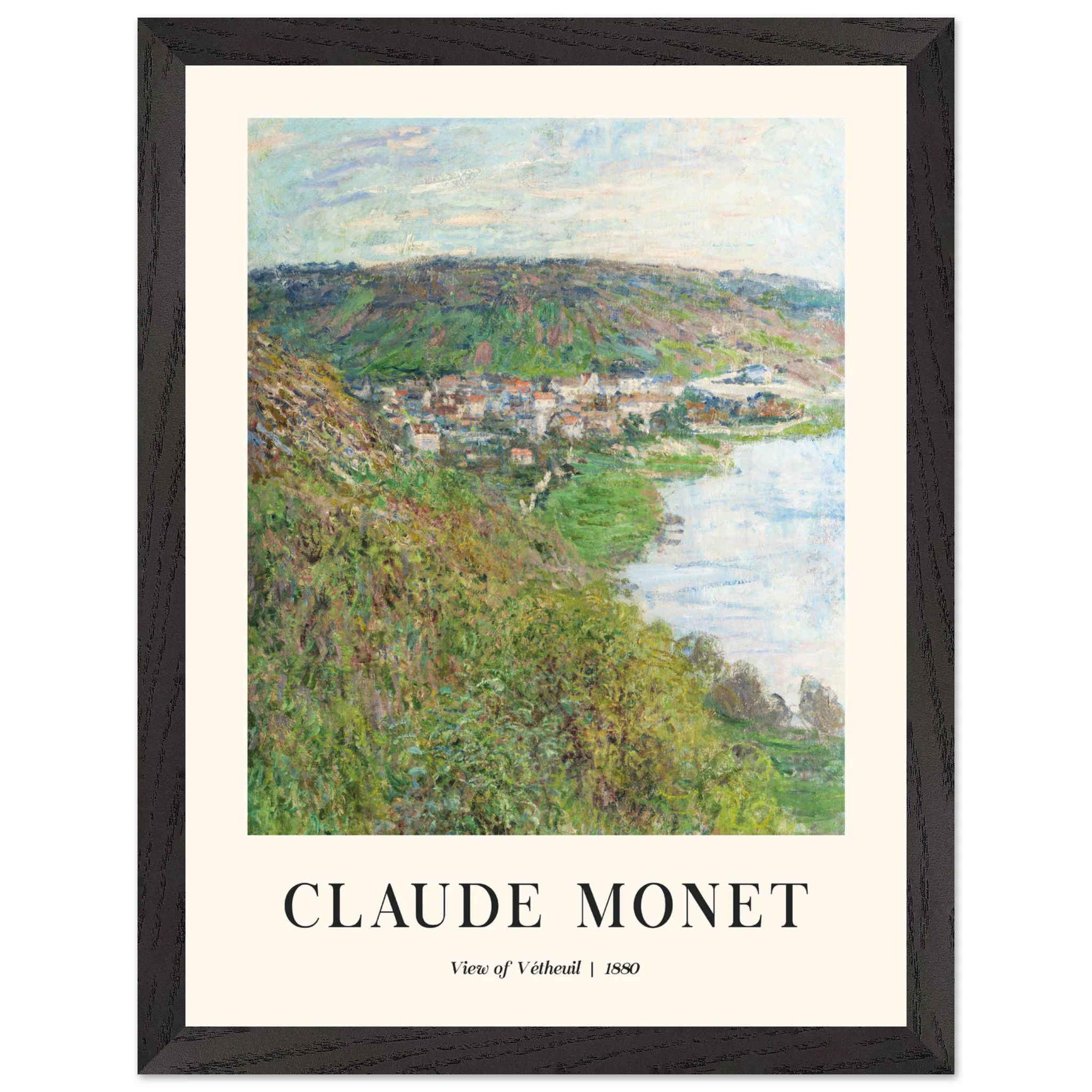 Artfulprints Poster met Lijst Claude Monet - View of Vétheuil - 30x40 cm - Groen - 51Dnspod | Smaakvolle damp – Verzendkosten vrij vanaf 40€ Artfulprints Poster met Lijst Claude Monet - View of Vétheuil - 30x40 cm - Groen - 51Dnspod | Smaakvolle damp – Verzendkosten vrij vanaf 40€