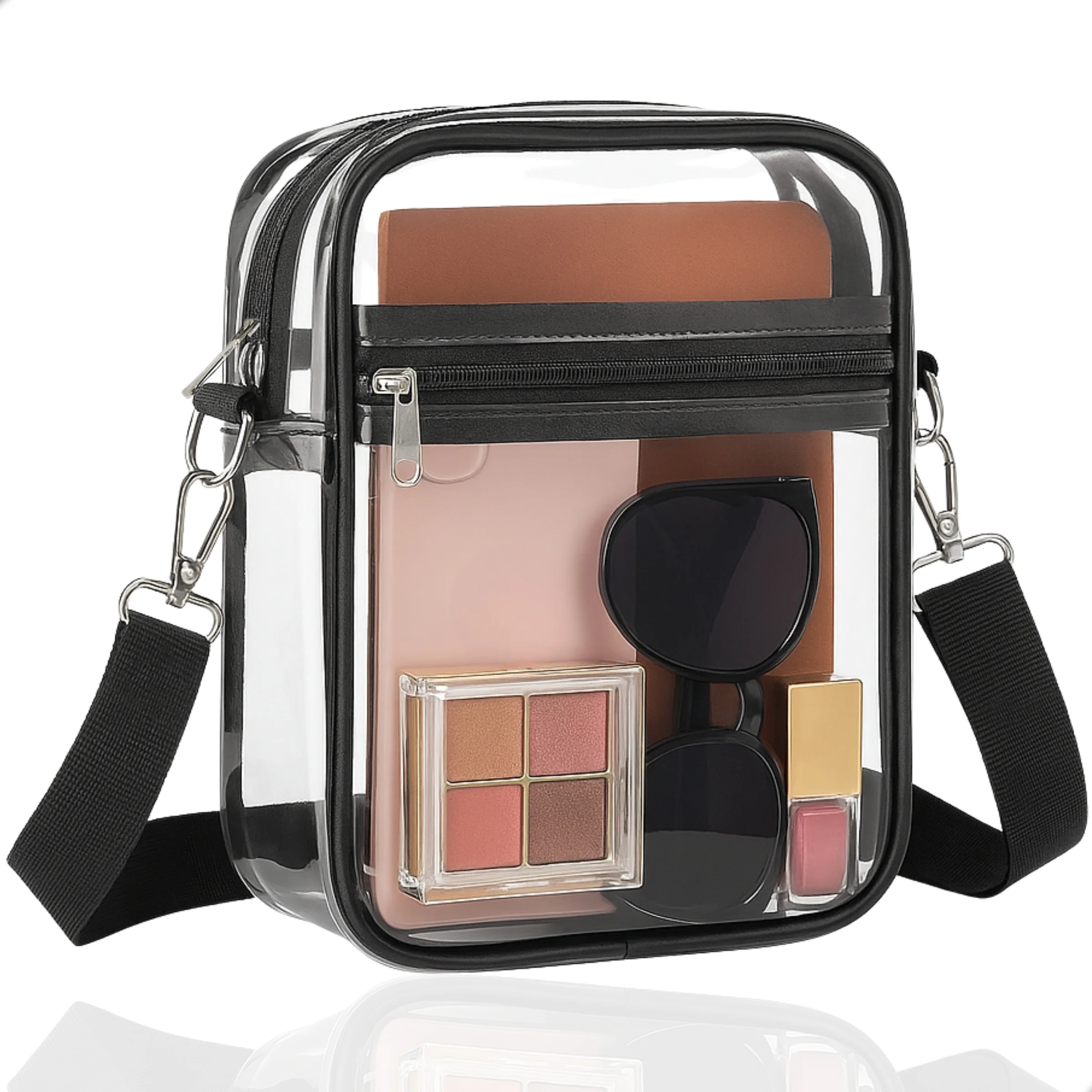 Boncy® Crossbody Schoudertas | Transparant - 51Dnspod | Smaakvolle damp – Verzendkosten vrij vanaf 40€ Boncy® Crossbody Schoudertas | Transparant - 51Dnspod | Smaakvolle damp – Verzendkosten vrij vanaf 40€