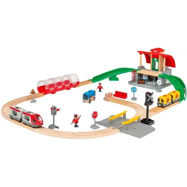 brio treinbaan centraal station - 37-delig - 51Dnspod | Smaakvolle damp – Verzendkosten vrij vanaf 40€