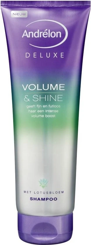 Andrélon Deluxe Volume & Shine - 250 ml - Shampoo - 51Dnspod | Smaakvolle damp – Verzendkosten vrij vanaf 40€ Andrélon Deluxe Volume & Shine - 250 ml - Shampoo - 51Dnspod | Smaakvolle damp – Verzendkosten vrij vanaf 40€