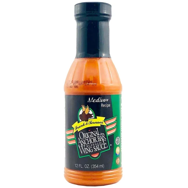 Anchor Bar Buffalo Wing Sauce 354 ml - 51Dnspod | Smaakvolle damp – Verzendkosten vrij vanaf 40€