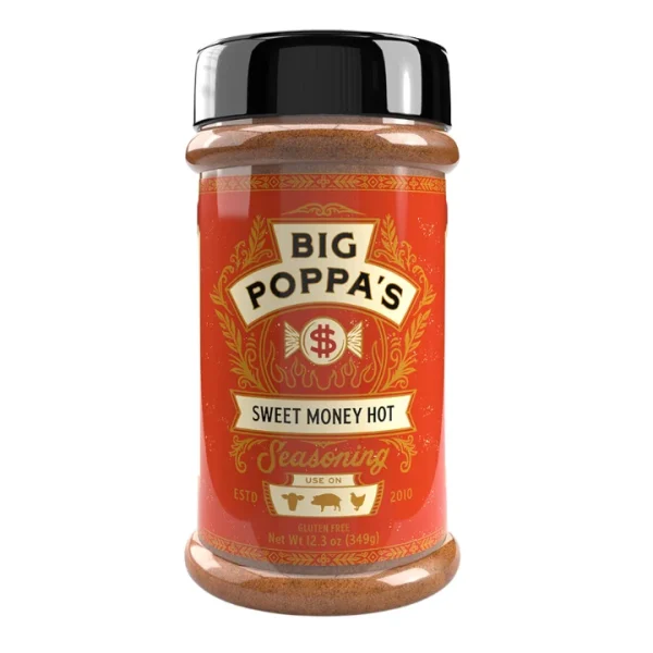 Big Poppa's Sweet Money Hot Seasoning 12,3 oz - 51Dnspod | Smaakvolle damp – Verzendkosten vrij vanaf 40€
