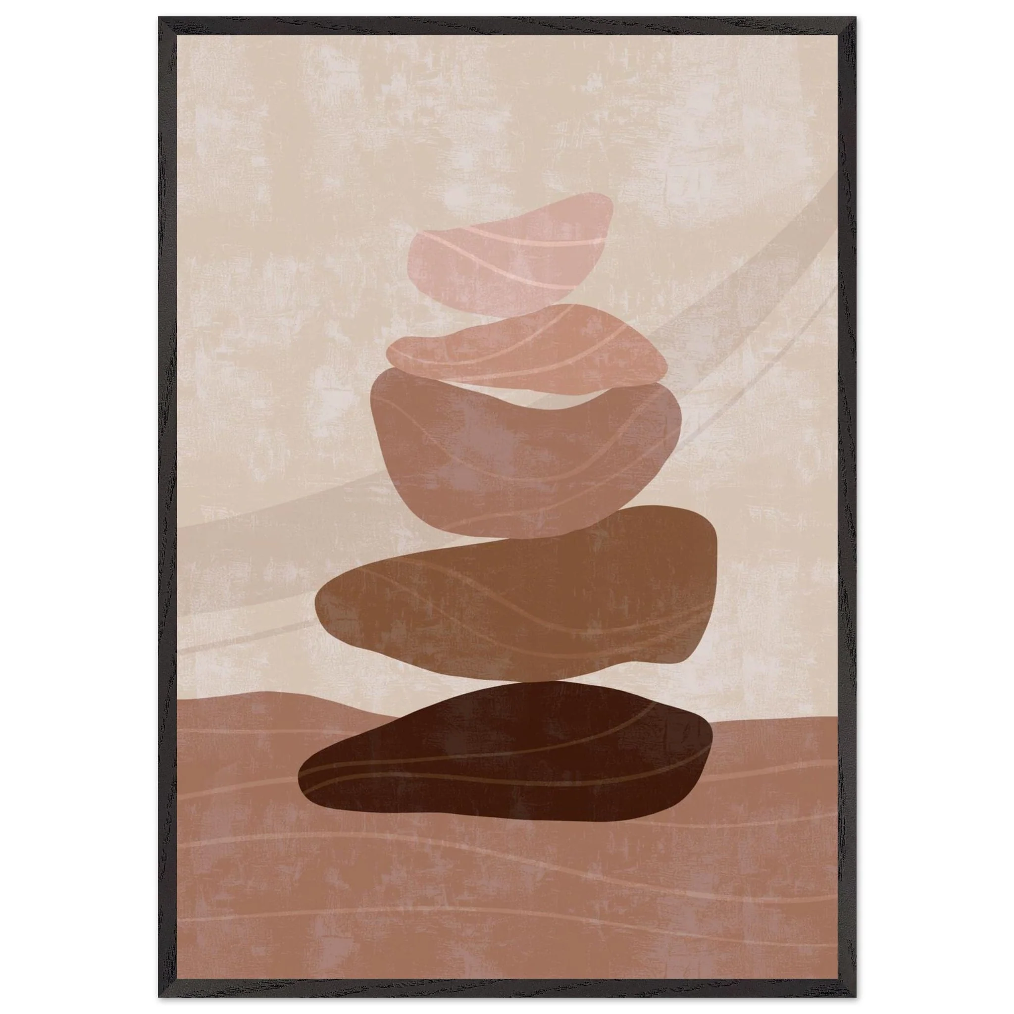 Artfulprints Poster met Lijst Boho – Stone balance - 70x100 cm - Grijs - 51Dnspod | Smaakvolle damp – Verzendkosten vrij vanaf 40€ Artfulprints Poster met Lijst Boho – Stone balance - 70x100 cm - Grijs - 51Dnspod | Smaakvolle damp – Verzendkosten vrij vanaf 40€