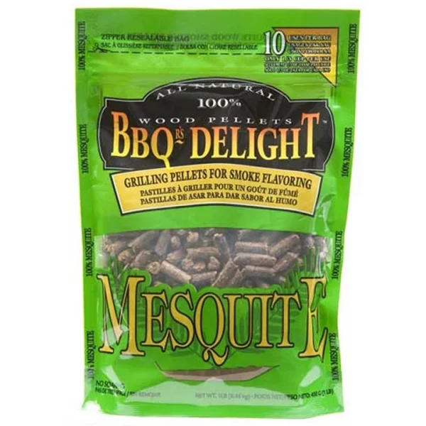 BBQ Delight Mesquite BBQ Pellets 450 gram - 51Dnspod | Smaakvolle damp – Verzendkosten vrij vanaf 40€
