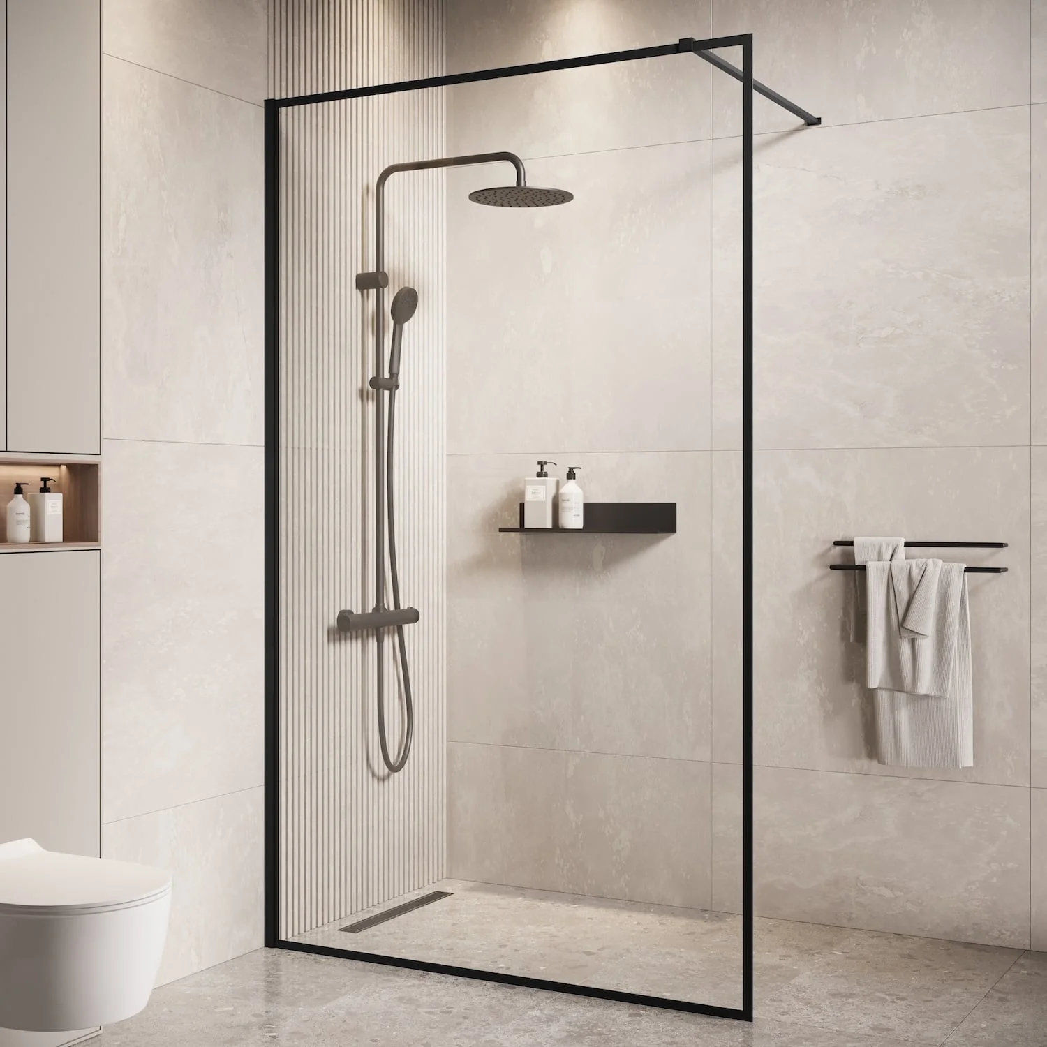 Badplaats Douchewand Georgia 100 x 200 cm – Zwart – Inloopdouche 8 mm Veiligheidsglas - 51Dnspod | Smaakvolle damp – Verzendkosten vrij vanaf 40€ Badplaats Douchewand Georgia 100 x 200 cm – Zwart – Inloopdouche 8 mm Veiligheidsglas - 51Dnspod | Smaakvolle damp – Verzendkosten vrij vanaf 40€