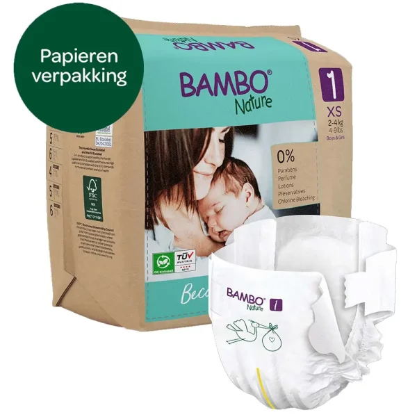Bambo Nature New Born 1 - Luiers - 51Dnspod | Smaakvolle damp – Verzendkosten vrij vanaf 40€