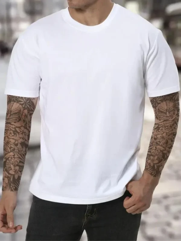 Basic T-shirt met comfortabele pasvorm - 51Dnspod | Smaakvolle damp – Verzendkosten vrij vanaf 40€