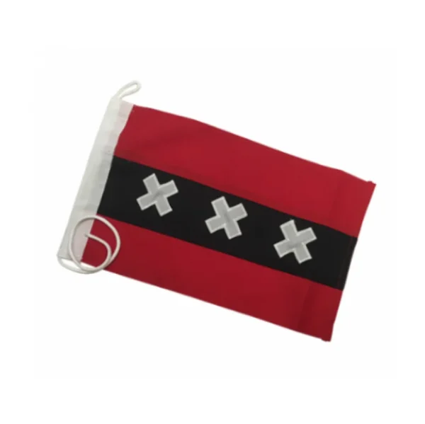 Amsterdamse vlag 150x225cm - 51Dnspod | Smaakvolle damp – Verzendkosten vrij vanaf 40€