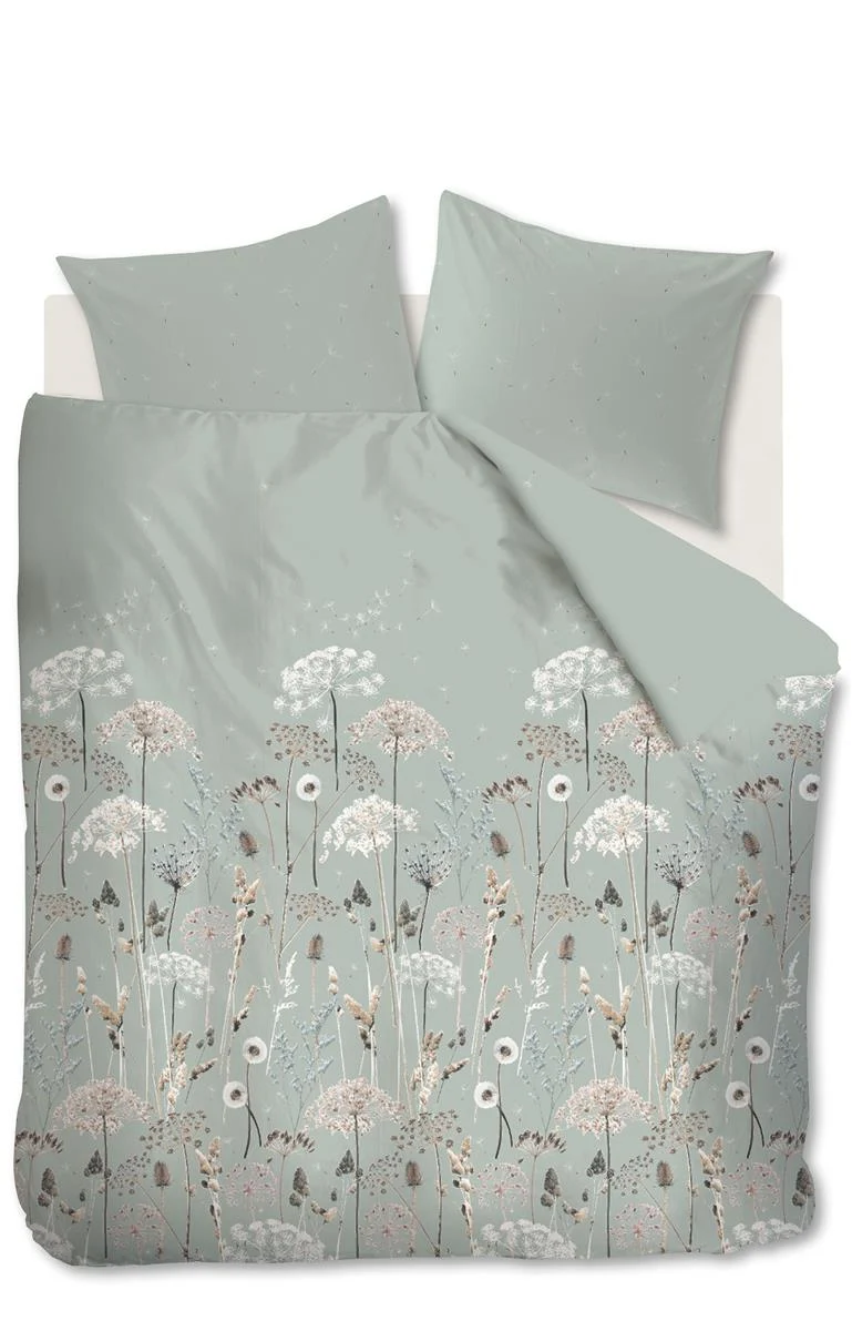Ariadne at Home dekbedovertrek Flowers - 260x200/220 cm - groen - 51Dnspod | Smaakvolle damp – Verzendkosten vrij vanaf 40€ Ariadne at Home dekbedovertrek Flowers - 260x200/220 cm - groen - 51Dnspod | Smaakvolle damp – Verzendkosten vrij vanaf 40€