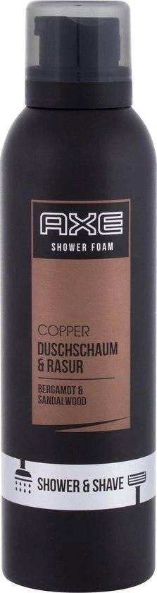 AXE Shower Foam Copper Cedar & Bergamot 200 ml - 51Dnspod | Smaakvolle damp – Verzendkosten vrij vanaf 40€ AXE Shower Foam Copper Cedar & Bergamot 200 ml - 51Dnspod | Smaakvolle damp – Verzendkosten vrij vanaf 40€